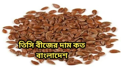 তিসি বীজের দাম